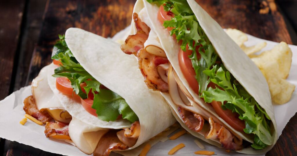 turkey taco lettuce wrap