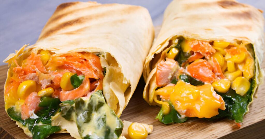Collard Green Burrito