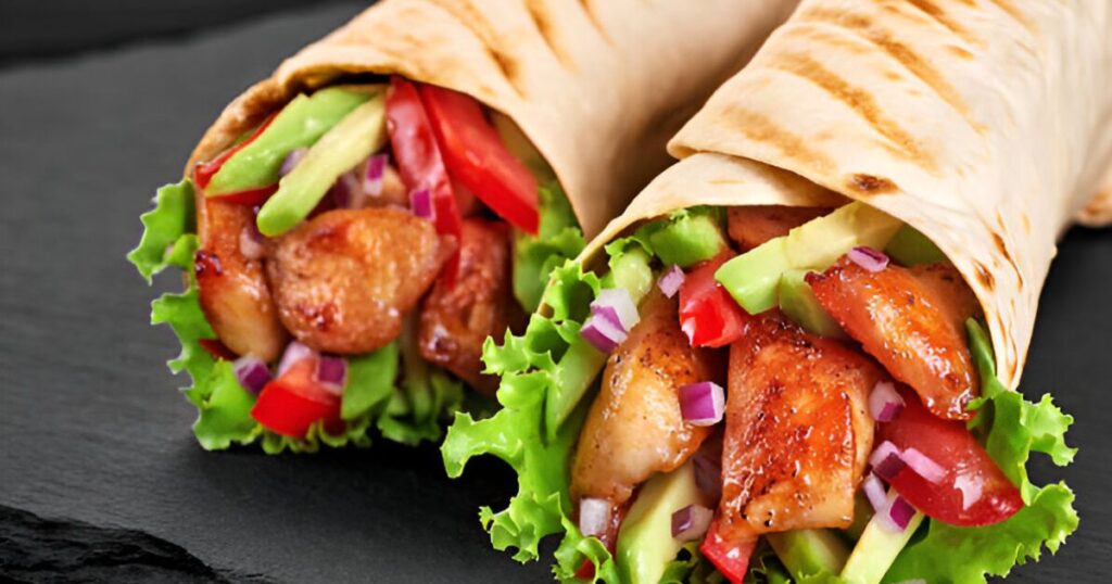 Buffalo Chicken Crunch Wrap