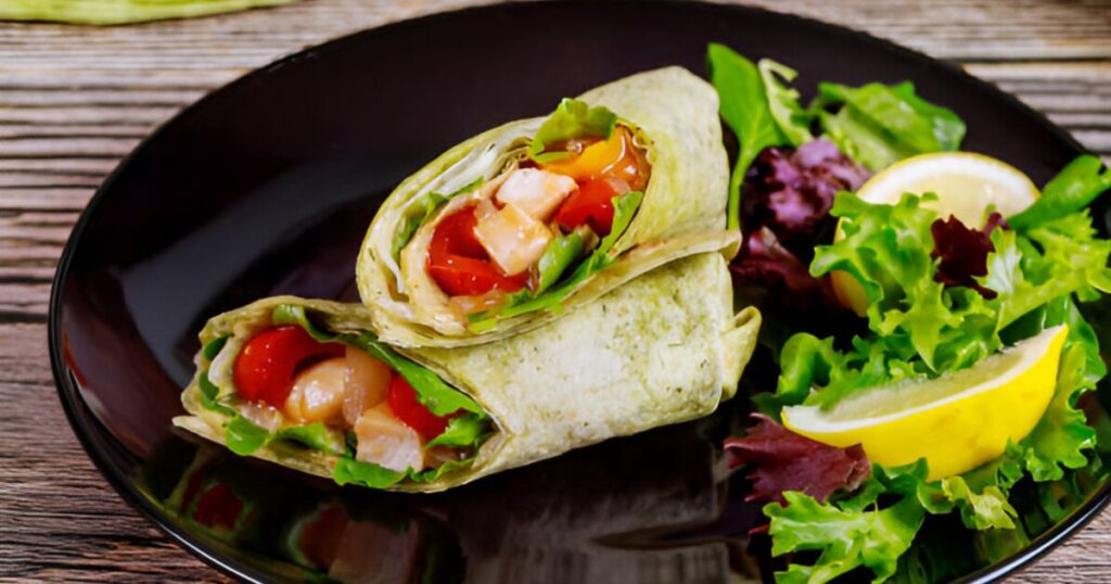 Lemon Chicken Wrap