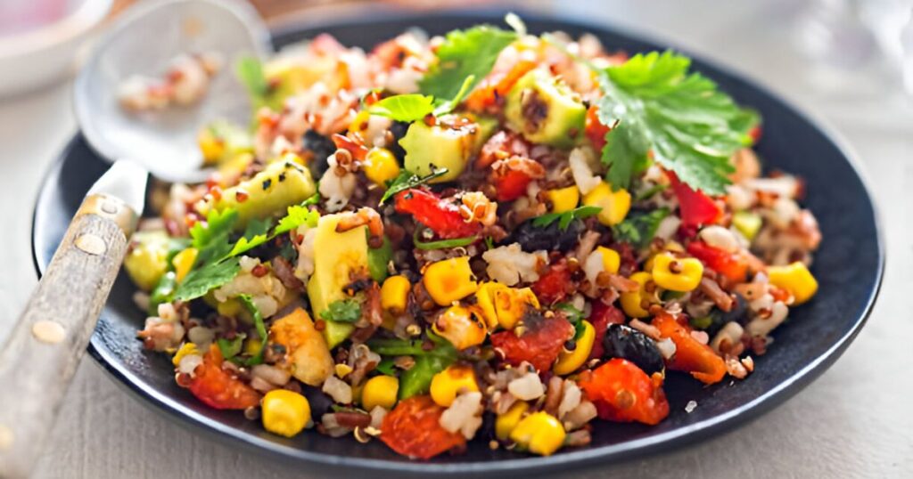 Corn and Black Bean Quinoa